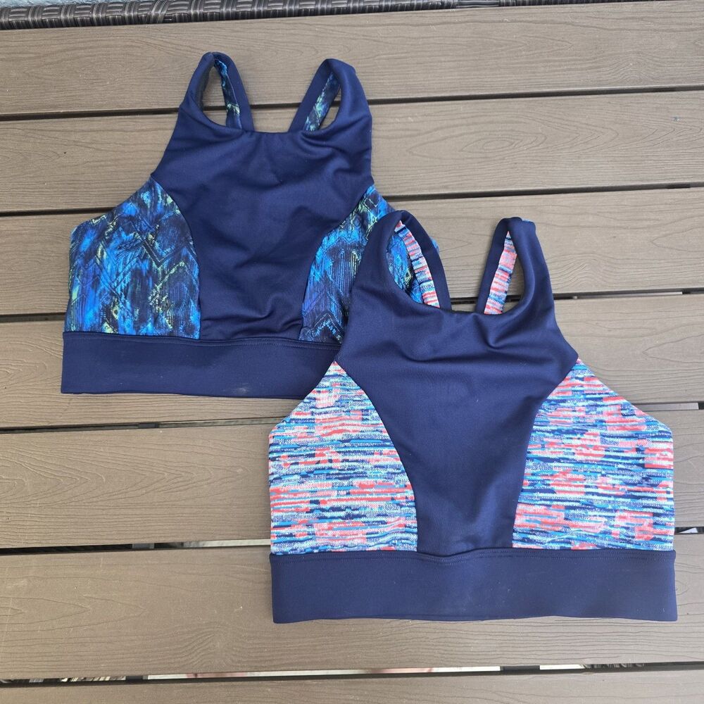 TYR Women's Quake &  Amira Swim Top Marketing Sample Bundle Size S (4/6) NEW